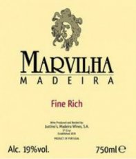 Justino's Marvilha Madeira Fine Rich 3 ans