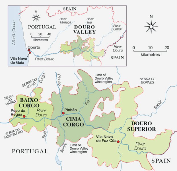 douro-wijnregio-demarcatie