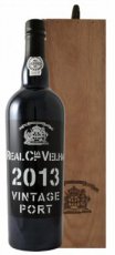 Real Companhia Velha 2013 Vintage Port in wooden box