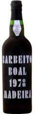 1978 Barbeito Boal Vintage Madeira medium sweet