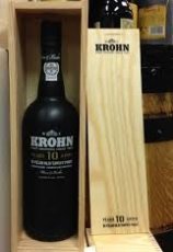 DKR055M Krohn Tawny 10 years old Magnum Port in houten kistje